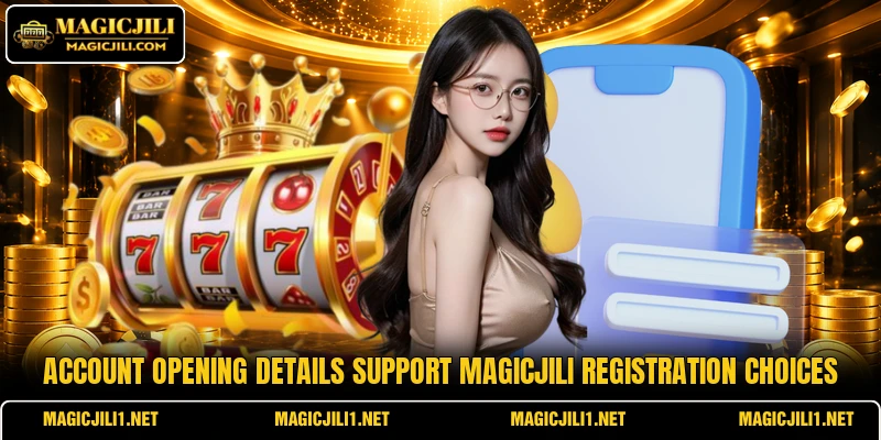 Account opening details support MAGICJILI registration choices Account opening details support MAGICJILI registration choices