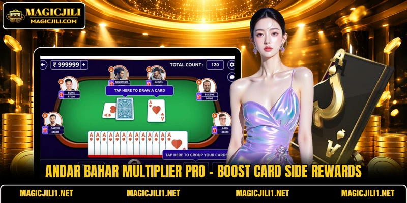 Andar Bahar Multiplier Pro - Boost Card Side Rewards