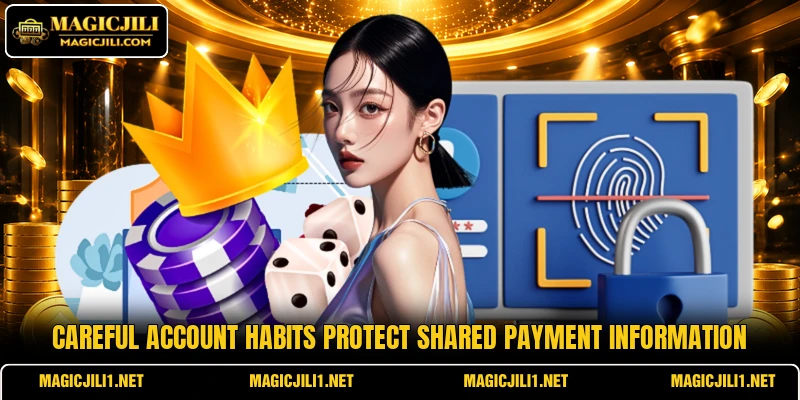 Careful account habits protect shared payment information