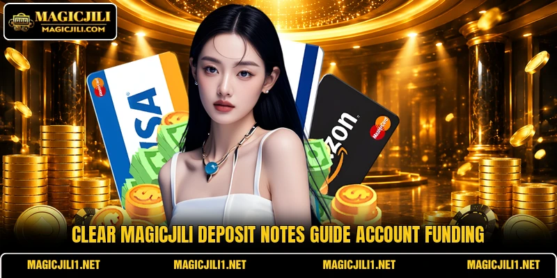 Clear MAGICJILI deposit notes guide account funding Clear MAGICJILI deposit notes guide account funding