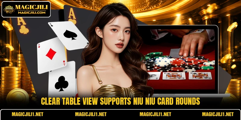 Clear table view supports Niu Niu card rounds Clear table view supports Niu Niu card rounds