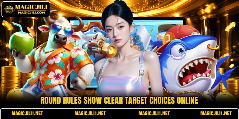 Round rules show clear target choices online Round rules show clear target choices online