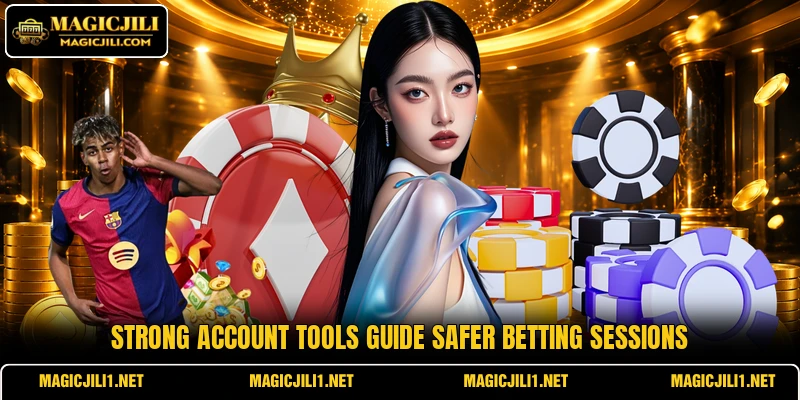 Strong account tools guide safer betting sessions